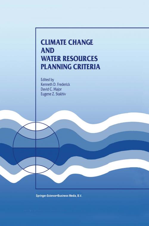 Cover of the book Climate Change and Water Resources Planning Criteria by , Springer Netherlands