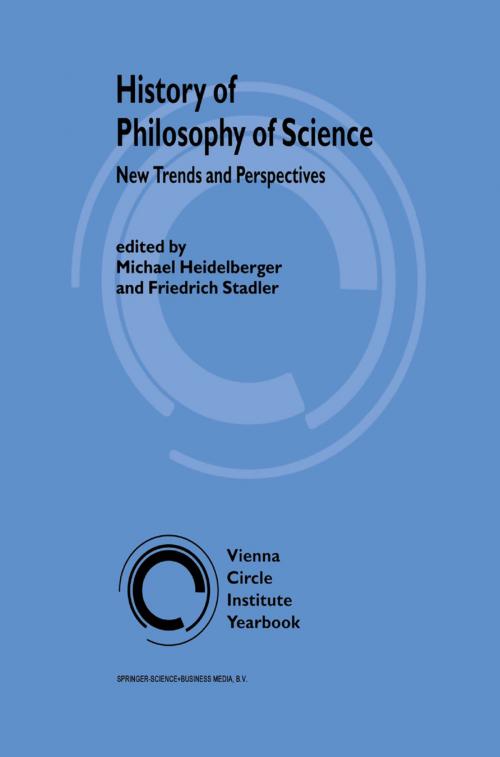 Cover of the book History of Philosophy of Science by , Springer Netherlands