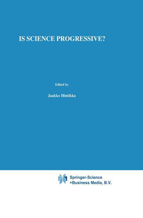 Cover of the book Is Science Progressive? by I. Niiniluoto, Springer Netherlands