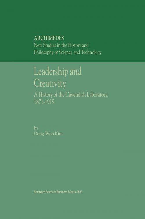 Cover of the book Leadership and Creativity by Dong-Won Kim, Springer Netherlands