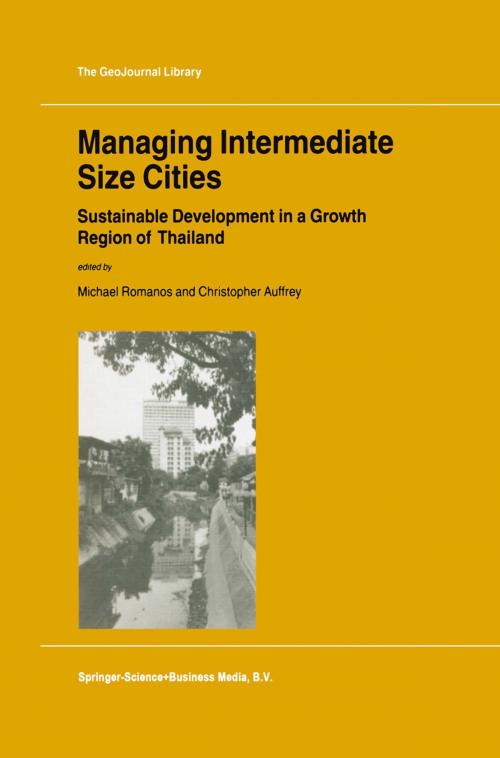 Cover of the book Managing Intermediate Size Cities by , Springer Netherlands