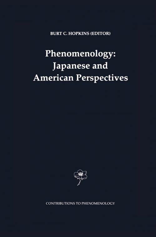 Cover of the book Phenomenology: Japanese and American Perspectives by , Springer Netherlands