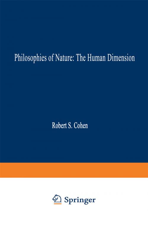 Cover of the book Philosophies of Nature: The Human Dimension by , Springer Netherlands