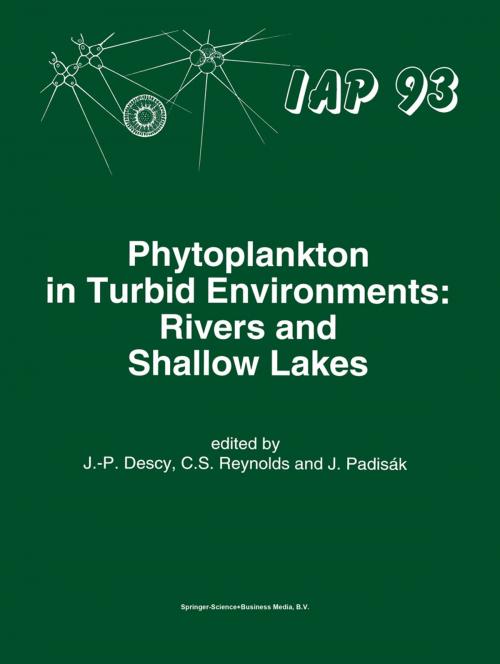 Cover of the book Phytoplankton in Turbid Environments: Rivers and Shallow Lakes by , Springer Netherlands