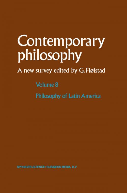 Cover of the book Philosophy of Latin America by Institut International de Philosophie/ International Institute of Philosophy, Springer Netherlands