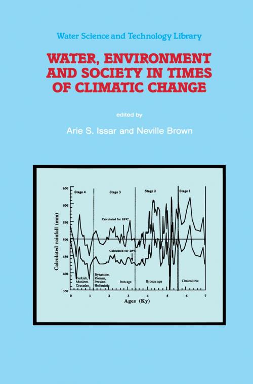 Cover of the book Water, Environment and Society in Times of Climatic Change by , Springer Netherlands