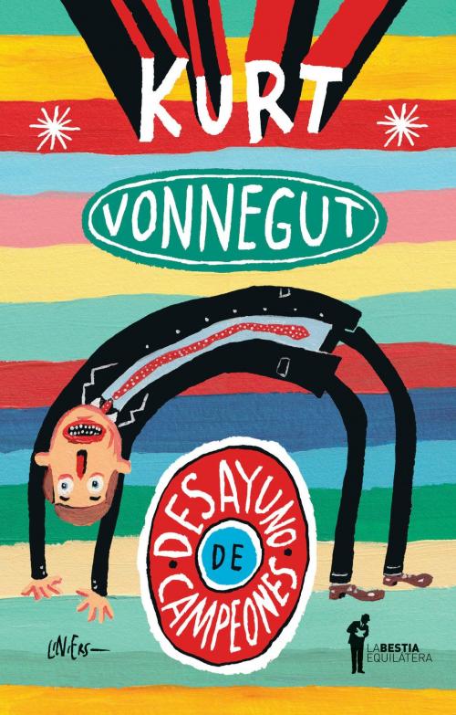 Cover of the book Desayuno de campeones by Kurt Vonnegut, La Bestia Equilátera