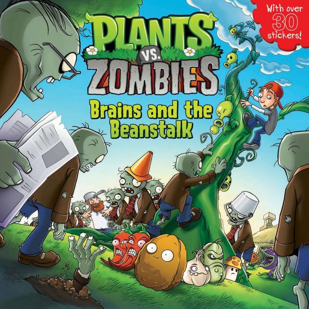 Big bigCover of Plants vs. Zombies: Brains and the Beanstalk