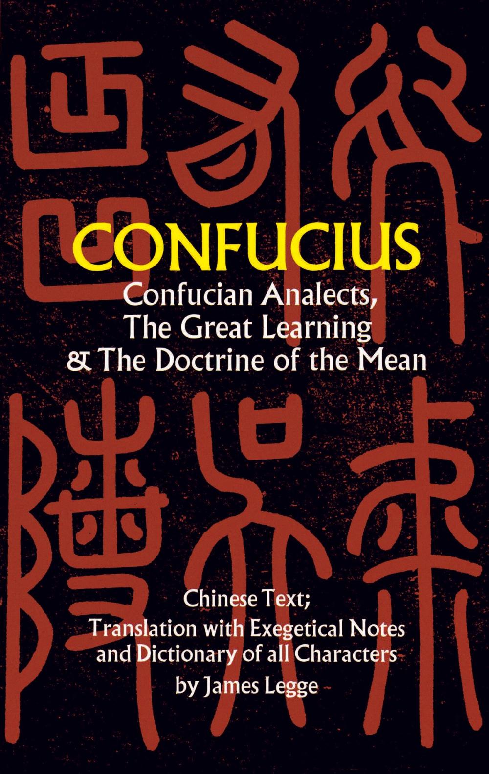 Big bigCover of Confucian Analects, The Great Learning & The Doctrine of the Mean
