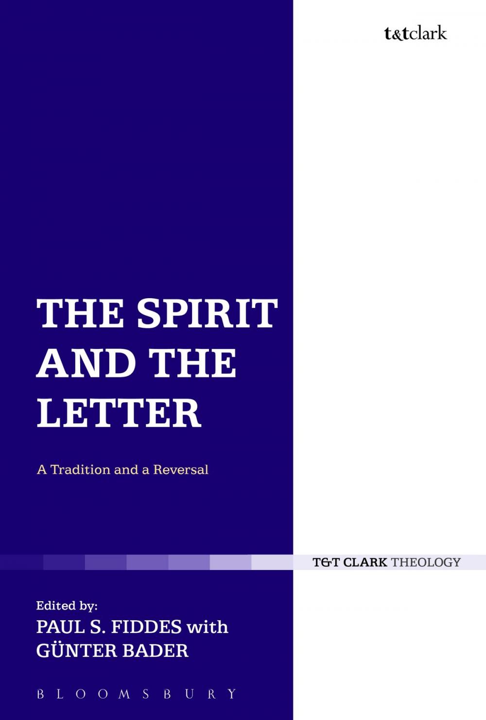 Big bigCover of The Spirit and the Letter