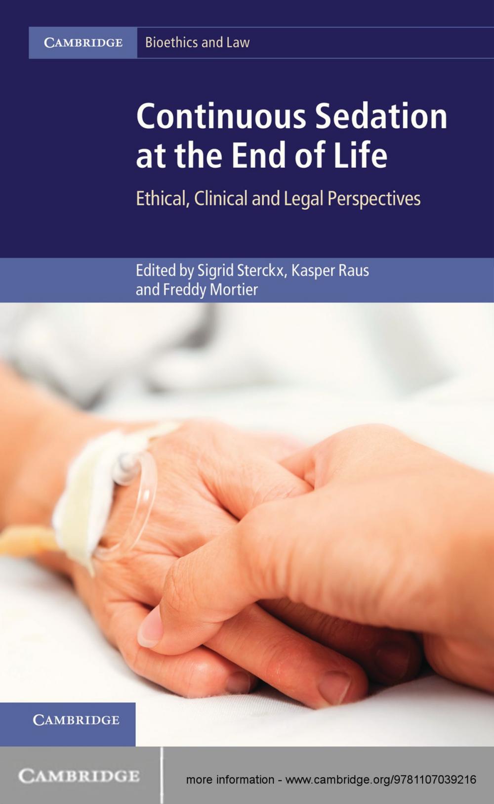 Big bigCover of Continuous Sedation at the End of Life
