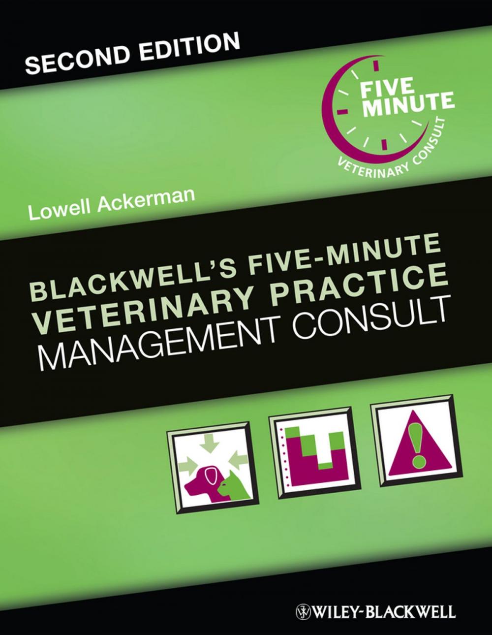 Big bigCover of Blackwell's Five-Minute Veterinary Practice Management Consult