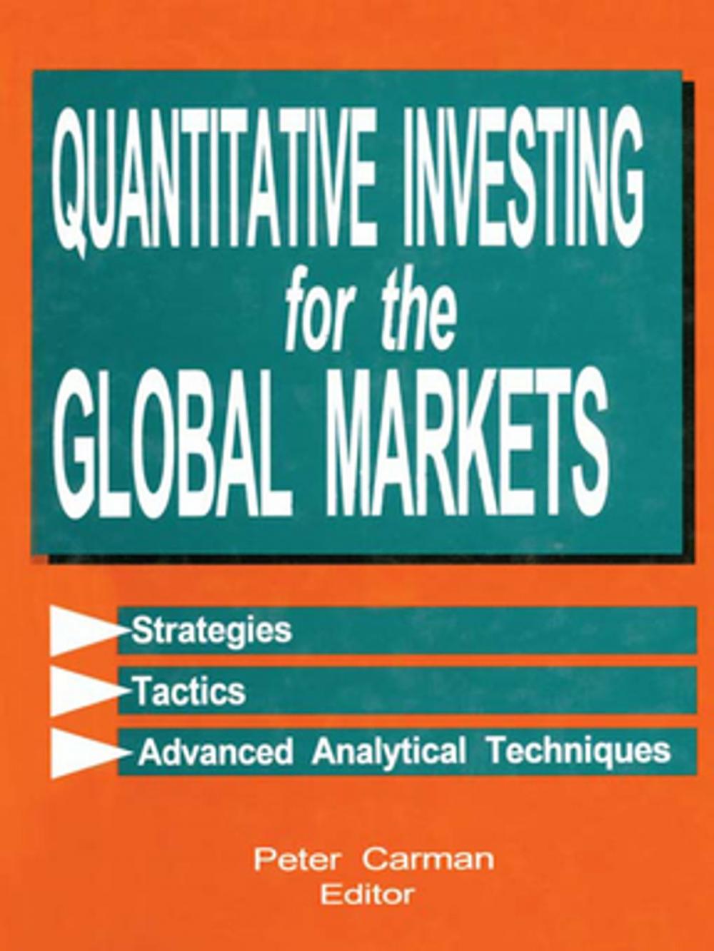 Big bigCover of Quantitative Investing for the Global Markets