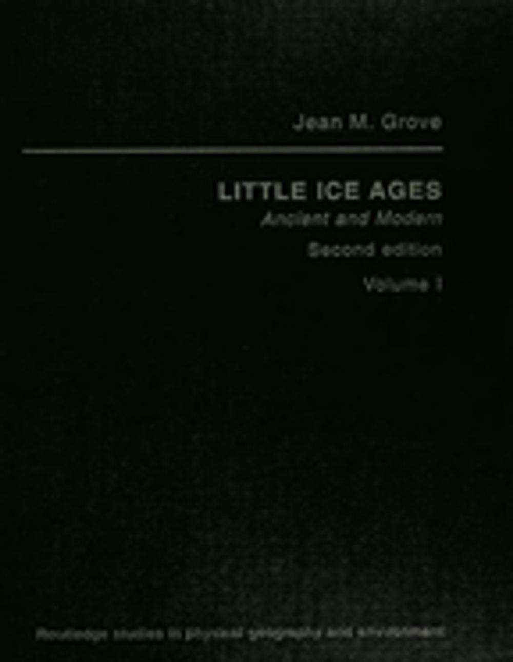 Big bigCover of Little Ice Ages Vol1 Ed2