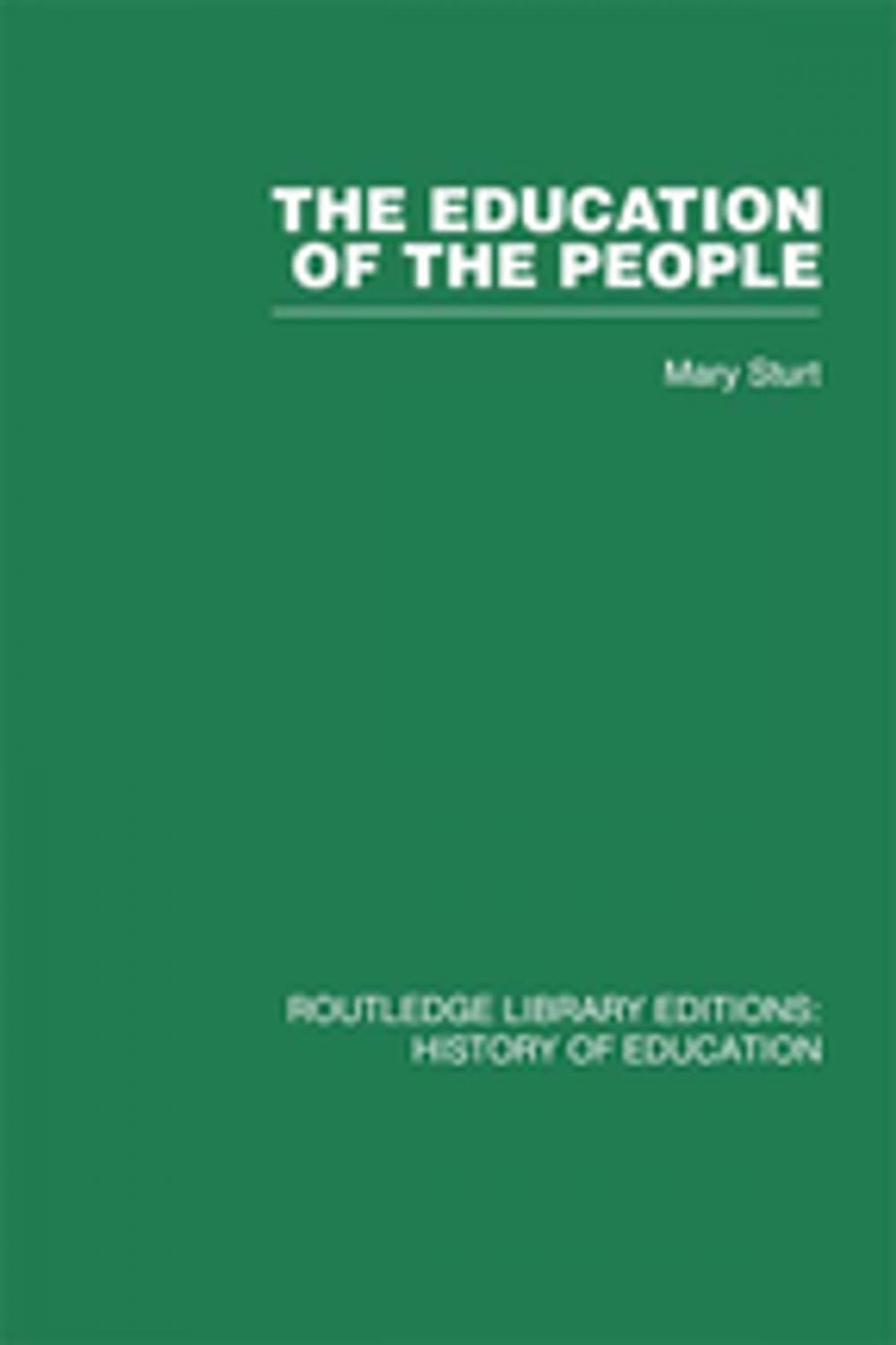 Big bigCover of The Education of the People