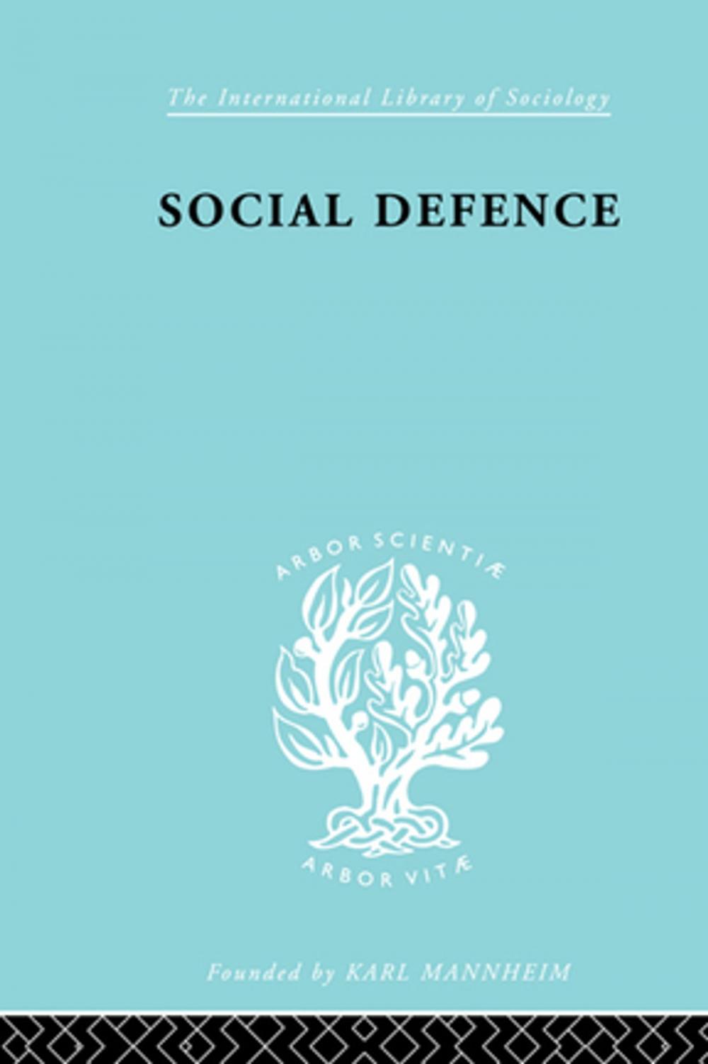 Big bigCover of Social Defence Ils 212