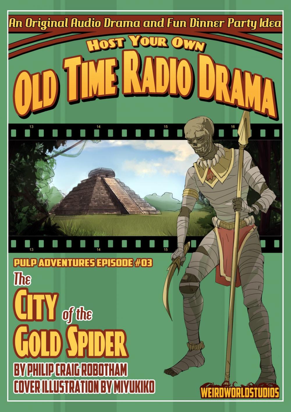 Big bigCover of PA003 The City Of The Gold Spider