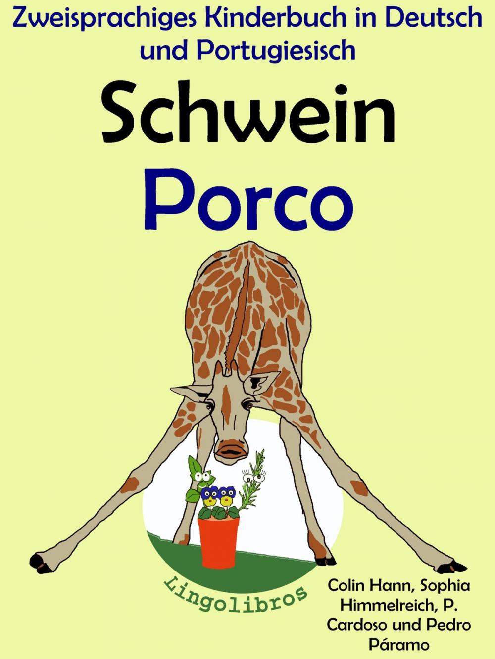 Big bigCover of Zweisprachiges Kinderbuch in Deutsch und Portugiesisch - Schwein - Porco (Die Serie zum Portugiesisch lernen)