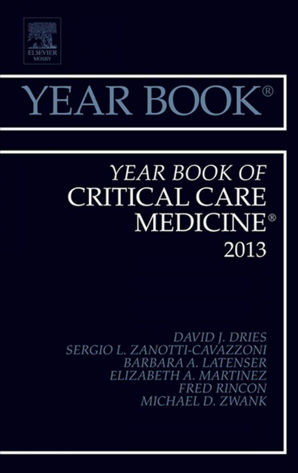 Big bigCover of Year Book of Critical Care 2013, E-Book