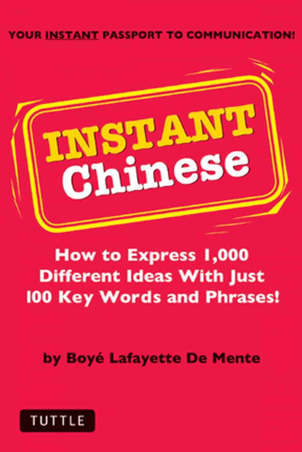 Big bigCover of Instant Chinese