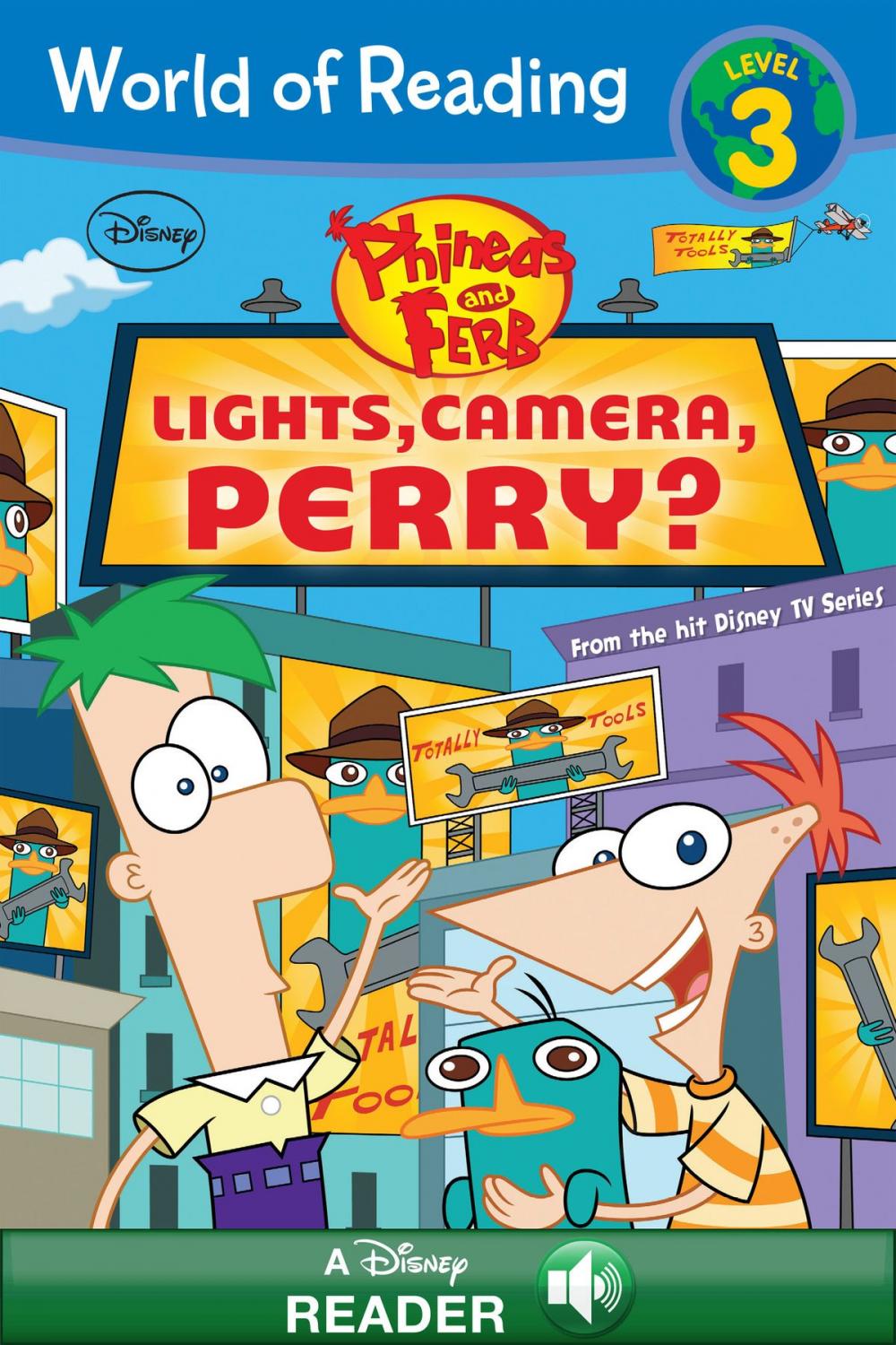 Big bigCover of World of Reading Phineas and Ferb: Lights, Camera, Perry?