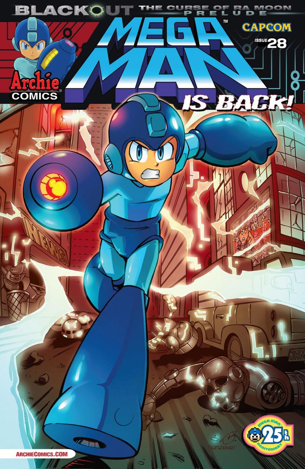 Big bigCover of Mega Man #28