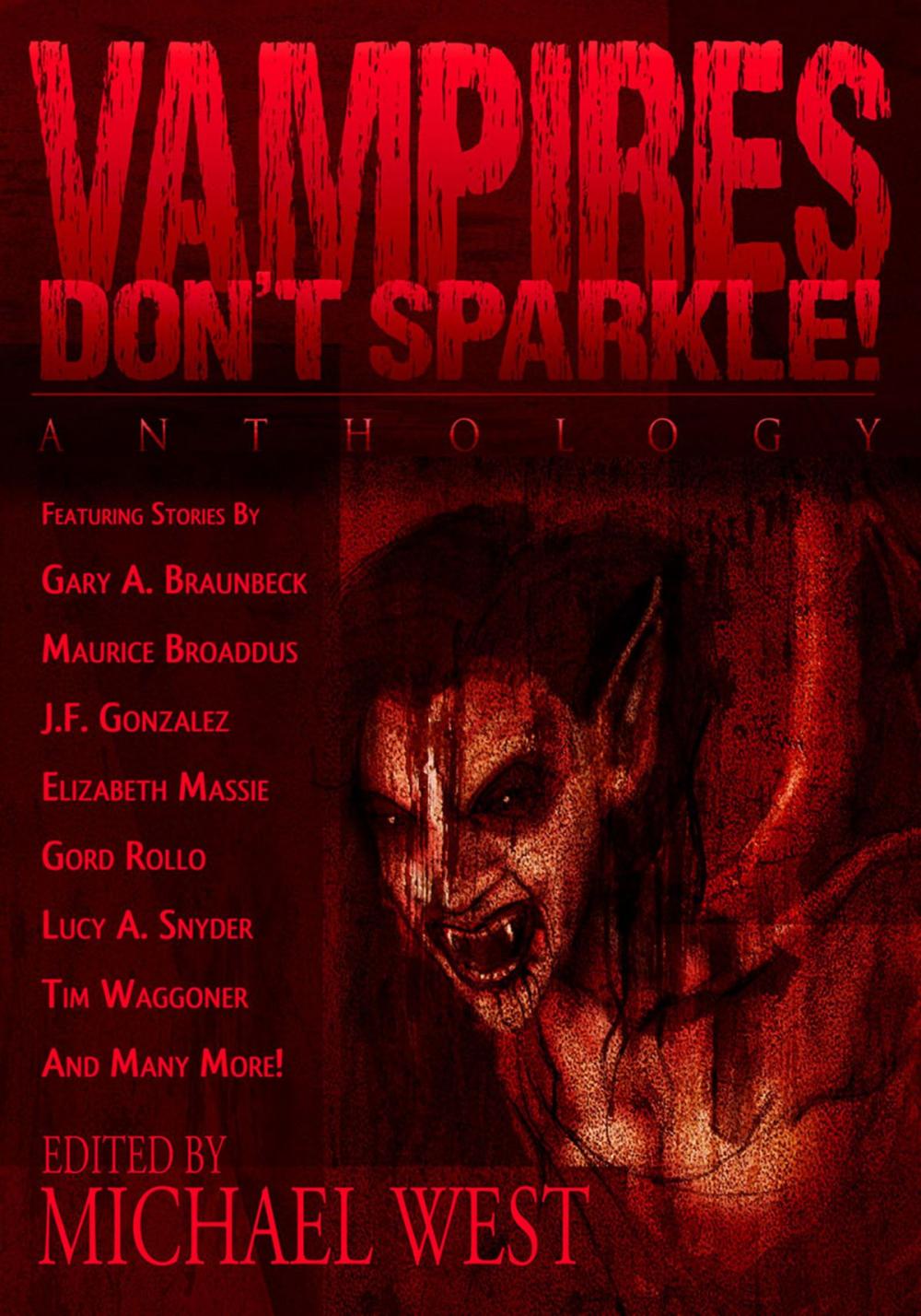 Big bigCover of Vampires Don't Sparkle!