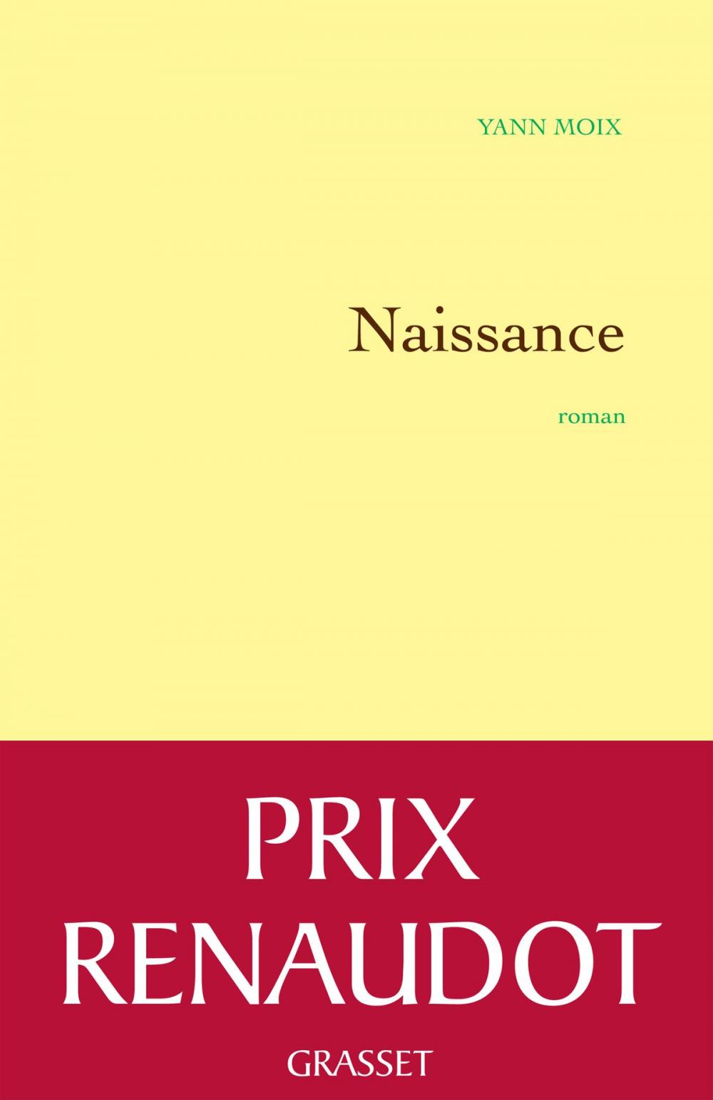 Big bigCover of Naissance