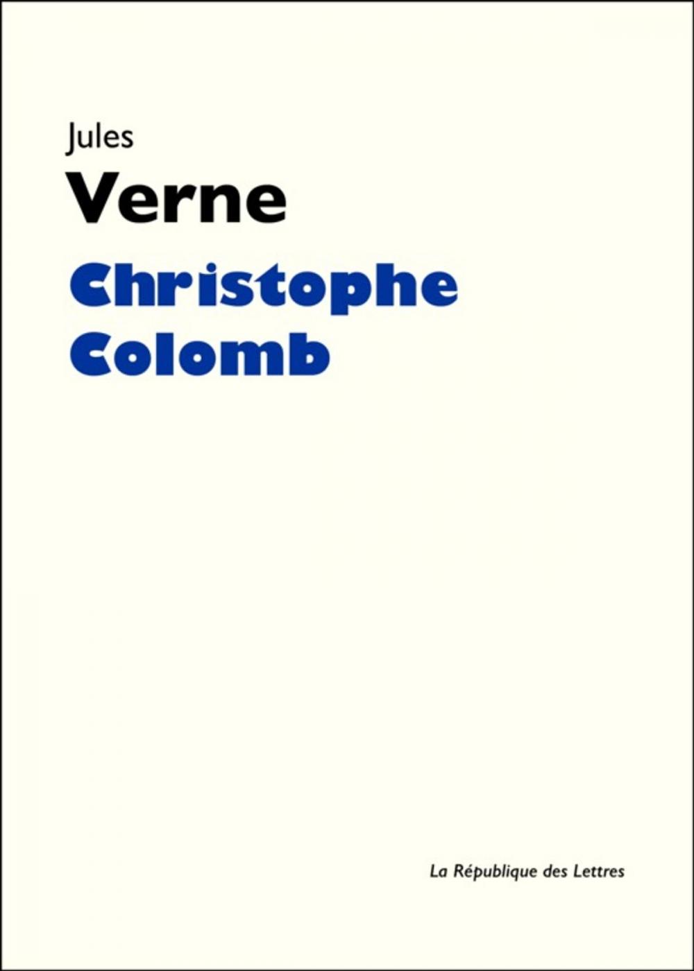 Big bigCover of Christophe Colomb