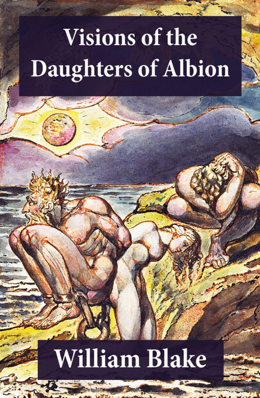 Big bigCover of Visions of the Daughters of Albion (Illuminated Manuscript with the Original Illustrations of William Blake)