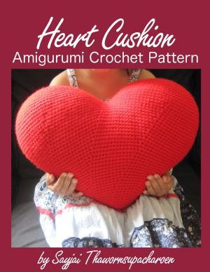 Cover of Heart Cushion Amigurumi Crochet Pattern