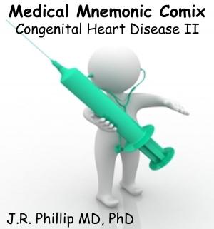 Cover of Medical Mnemonic Comix - Congenital Heart Disease II