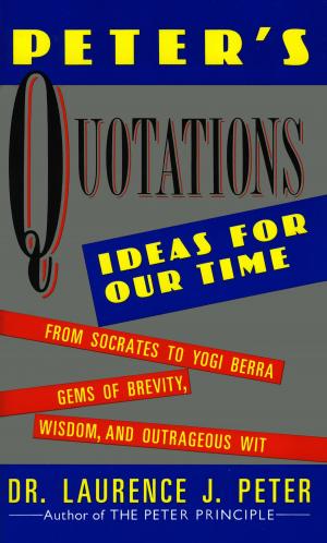 Cover of the book Peter's Quotations by Larry Bond, f-stop Fitzgerald
