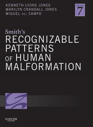 Cover of the book Smith's Recognizable Patterns of Human Malformation E-Book by Paul D Sponseller
