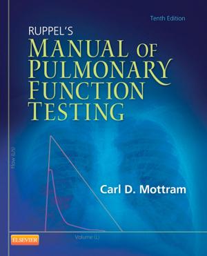Cover of the book Ruppel's Manual of Pulmonary Function Testing - E-Book by Betty L. Gahart, RN, Adrienne R. Nazareno, PharmD