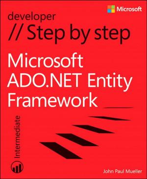 Cover of the book Microsoft ADO.NET Entity Framework Step by Step by Michael Wohl, David Gross