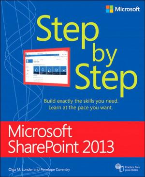 Book cover of Microsoft SharePoint 2013 Step by Step