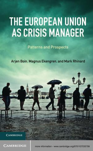 Book cover of The European Union as Crisis Manager