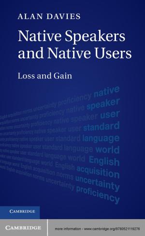 Cover of the book Native Speakers and Native Users by 