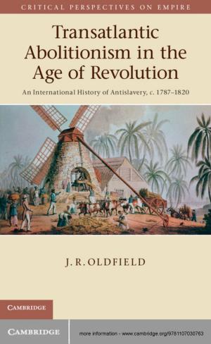 Book cover of Transatlantic Abolitionism in the Age of Revolution