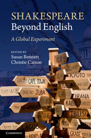 Cover of the book Shakespeare beyond English by Jens Bartelson