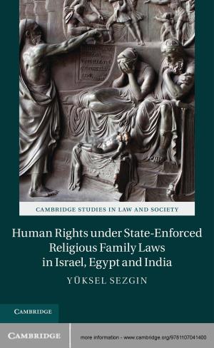 Cover of the book Human Rights under State-Enforced Religious Family Laws in Israel, Egypt and India by Edward W. Frees