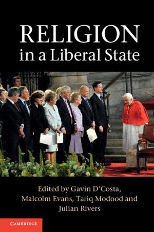 Cover of the book Religion in a Liberal State by Ian Morison
