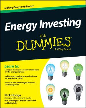 Cover of the book Energy Investing For Dummies by 