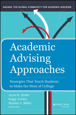 Cover of the book Academic Advising Approaches by Veechi Curtis