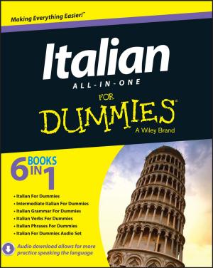 Cover of the book Italian All-in-One For Dummies by Constantin Corduneanu, Yizeng Li, Mehran Mahdavi