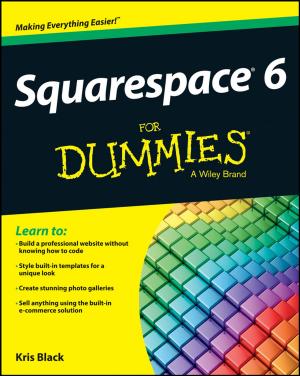 Cover of the book Squarespace 6 For Dummies by Michael Ryan