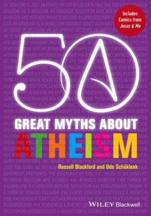 Cover of the book 50 Great Myths About Atheism by Dr. Marius Rosu, Dr. Ping Zhou, Dr. Dingsheng Lin, Dr. Dan M. Ionel, Dr. Mircea Popescu, Dr. Vandana Rallabandi, Dr. David Staton, Frede Blaabjerg