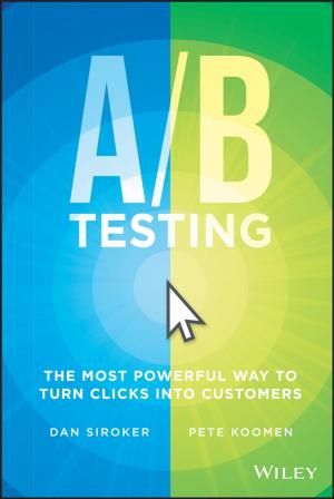 Cover of the book A / B Testing by Bernard Quéguiner
