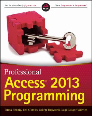 Cover of the book Professional Access 2013 Programming by Robert W. Vallin